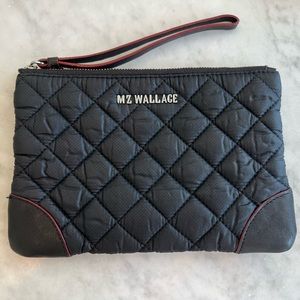 MZ Wallace black wristlet